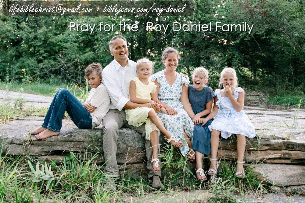 Roy Daniel Prayer Card